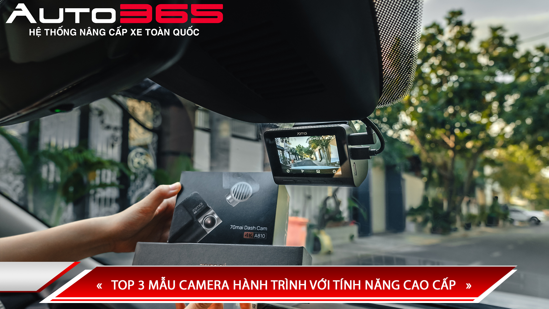 TOP 3 MẪU CAMERA HÀNH TRÌNH VỚI TÍNH NĂNG CAO CẤP